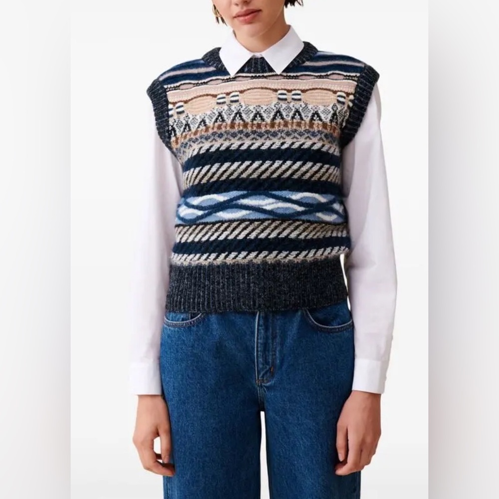 NWT Magaschoni  Sweater Vest